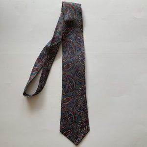 London Fog Vintage Neck Tie - 100% Italian Silk - Water-Repellent - Canada